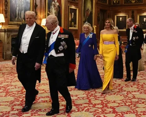 Royals Roll Out Red Carpet Amid Protests; Kimmel Pulled From Air Over Charlie Kirk Comments