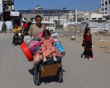 Escaping away from Death to Destruction: Gaza Residents Face Dire Choice